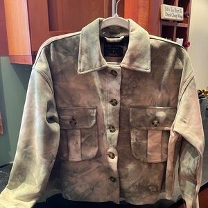 Camouflage Button-Up Jacket